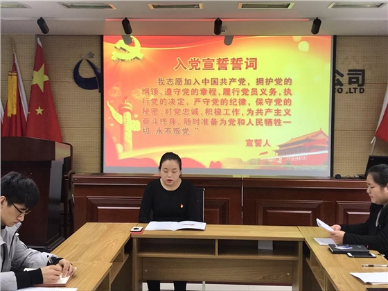 亿诚党支部书记 李楠