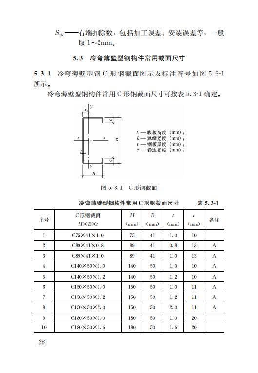 钢结构住宅主要构件尺寸指南